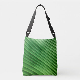 Sac Ajustable Diagonale verte feuille