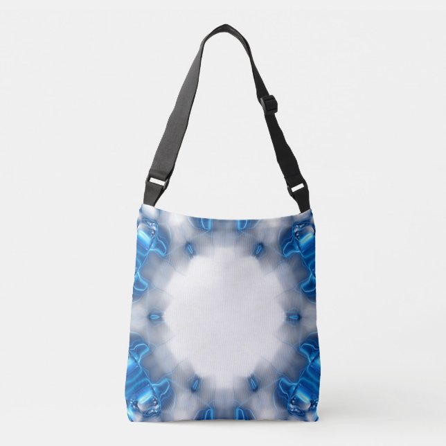 Sac Ajustable Diamants bleus (Devant)
