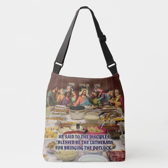 Sac Ajustable Dîner de la Cène luthérien  (Devant)