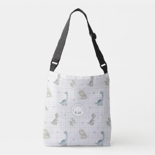 Sac Ajustable Dinosaure aquarelle mignon personnalisé Enseignant