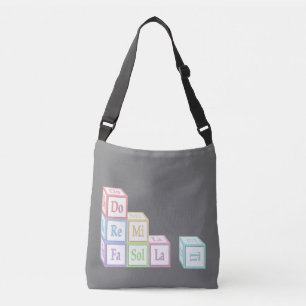 Sac Ajustable "Do Re Mi" Stoppée Blocs de bébé musicaux Gris