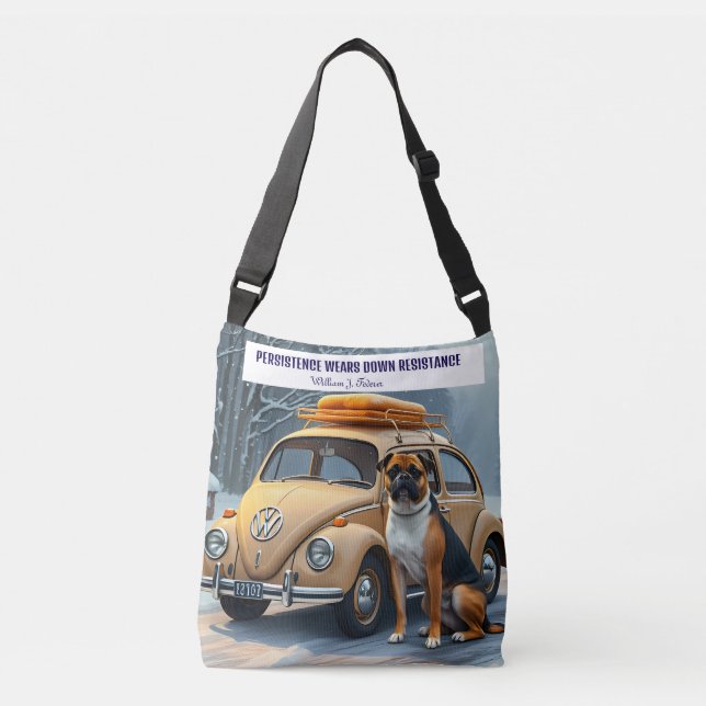 Sac Ajustable Dog in Snow Bread toast on the Roof (Devant)