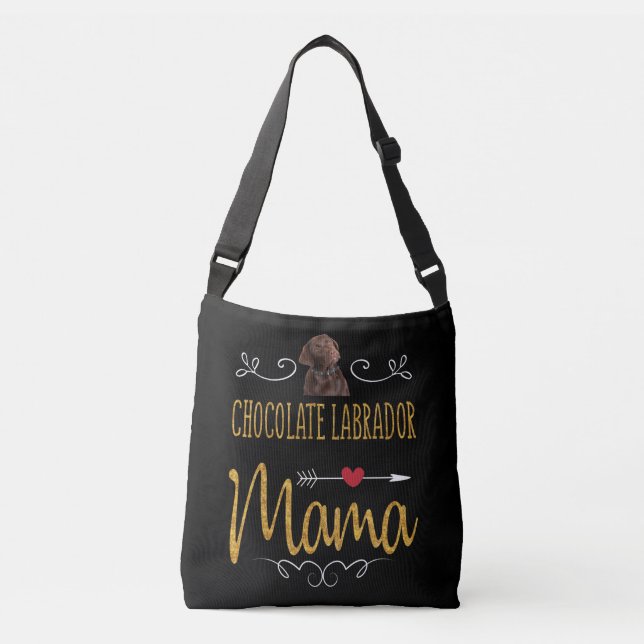Sac Ajustable Dog Lover Chocolate Labrador (Devant)