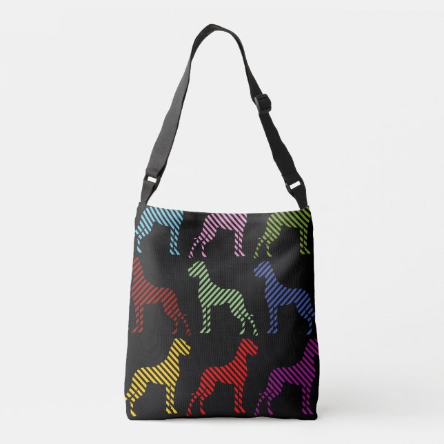 Sac Ajustable Dogrands modernes abstraits (Dos)