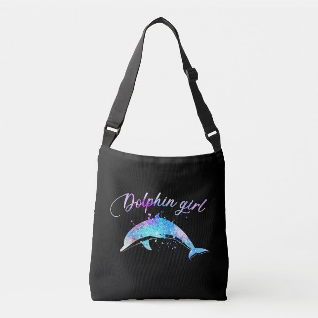 Sac Ajustable Don Dolphin Lover| Galaxy Dolphin Girl (Devant)