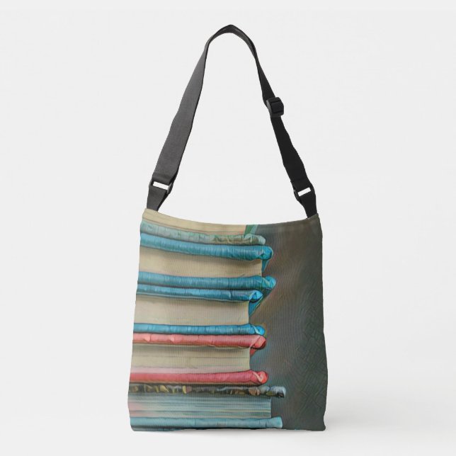 Sac Ajustable Don pour amoureux du livre (Devant)