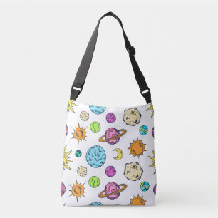 Sac Ajustable Doodles spatiaux Arrière - plan cosmique