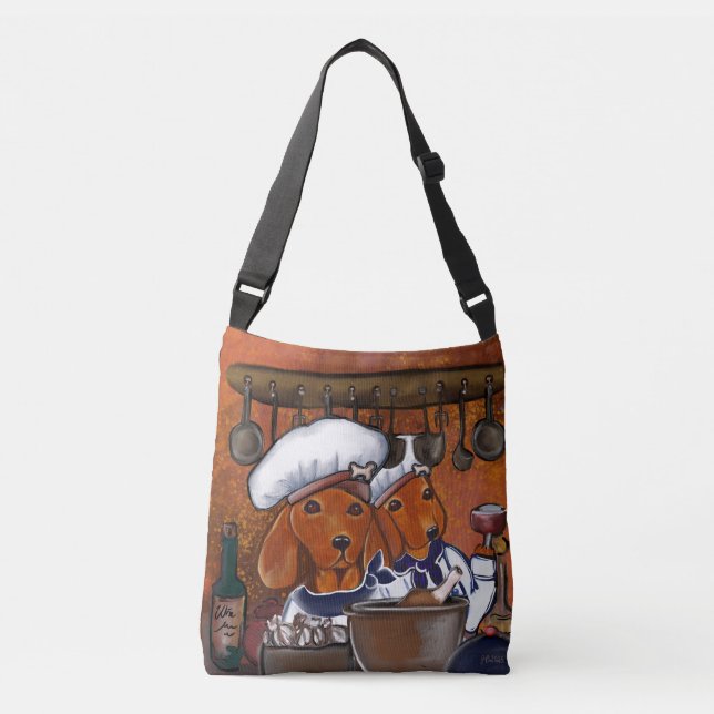 Sac Ajustable Doxies Rouges (Devant)