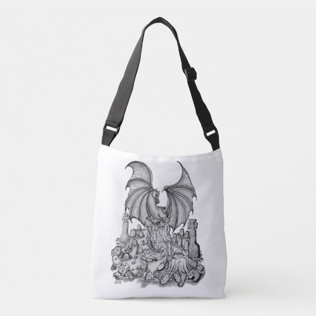 Sac Ajustable Dragon avec Zombie (Devant)