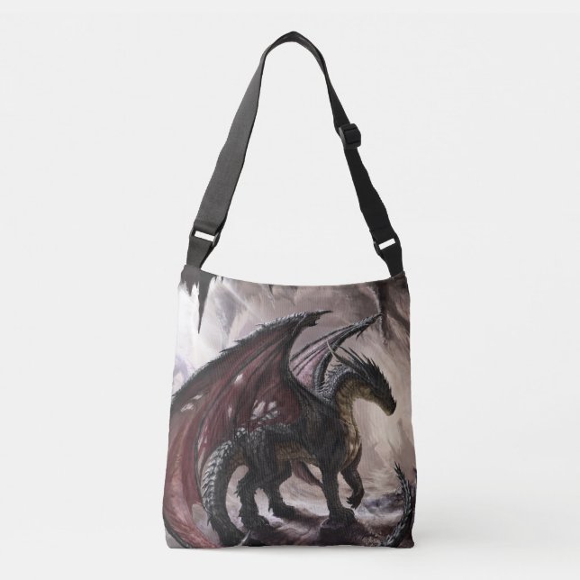 Sac Ajustable Dragon Dans La Grotte (Devant)