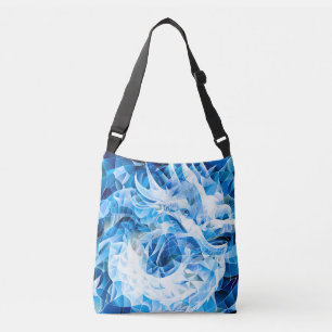 Sac Ajustable Dragon de Mosaïque Ciel Bleu