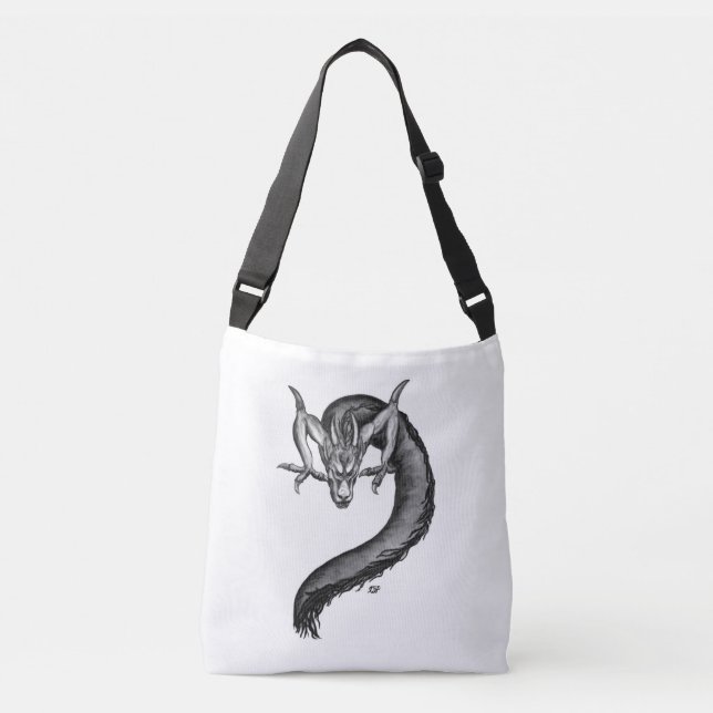 Sac Ajustable Dragon en style tatouage (Devant)
