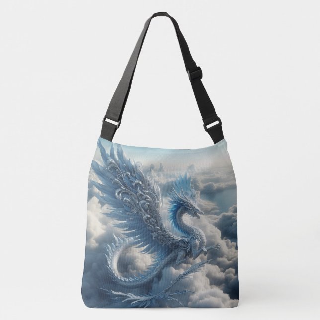 Sac Ajustable Dragon superbe entouré de nuages (Devant)