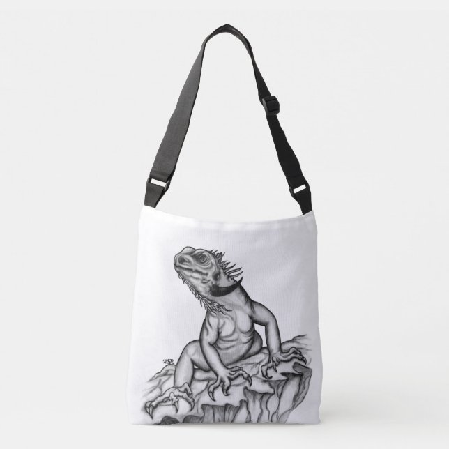 Sac Ajustable Dragon sur le rocher (Devant)
