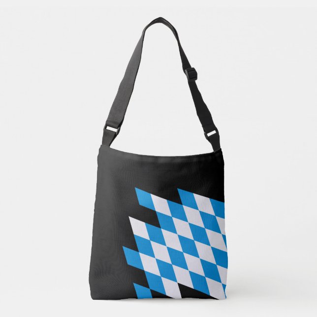 Sac Ajustable Drapeau ALLEMAND DE BAVARIE Couleurs (Devant)