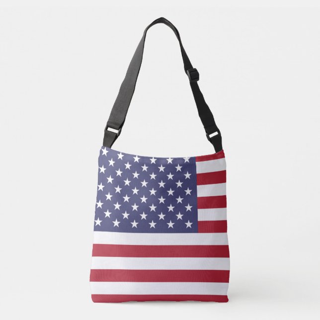 Sac Ajustable Drapeau américain États-Unis USA (Devant)