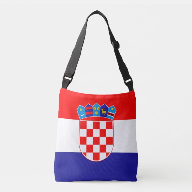 Sac Ajustable Drapeau Croatie (Devant)