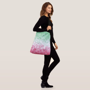 Sac Ajustable Drapeau de fierté abrosexuel abstrait groovy psych