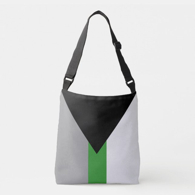 Sac Ajustable Drapeau de fierté demiromantique (Devant)