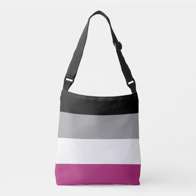Sac Ajustable Drapeau de fierté gynéphile (Devant)