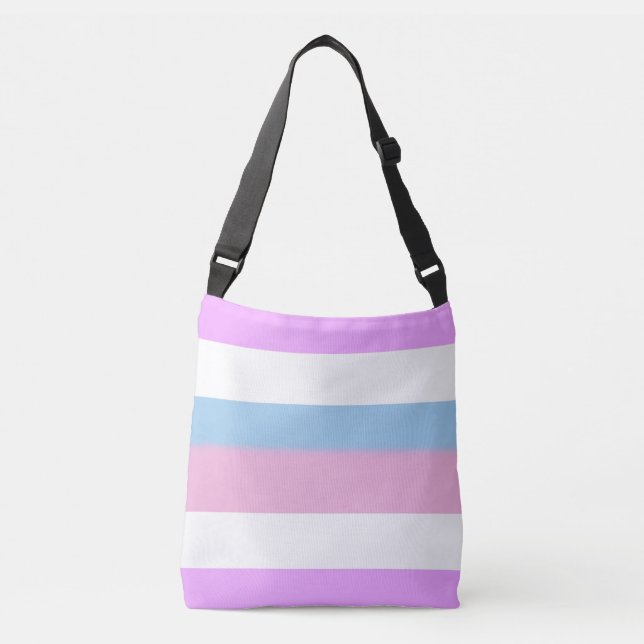Sac Ajustable Drapeau de fierté intersexe (Devant)