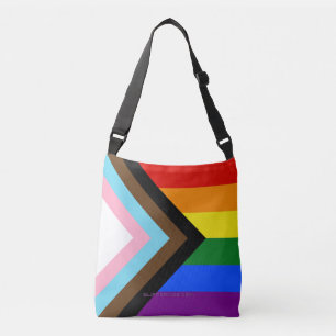 Sac Ajustable Drapeau de fierté Progress de SlipperyJoe's six ba