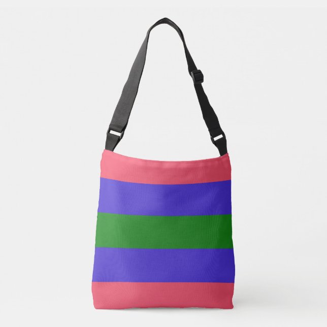 Sac Ajustable Drapeau de fierté trigender (Devant)