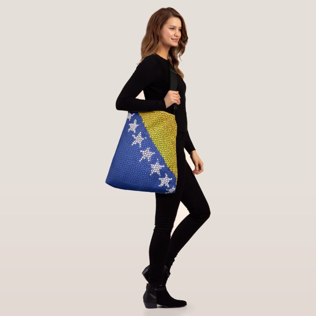 Sac Ajustable Drapeau de la Bosnie-Herzégovine  (Sur le modèle)