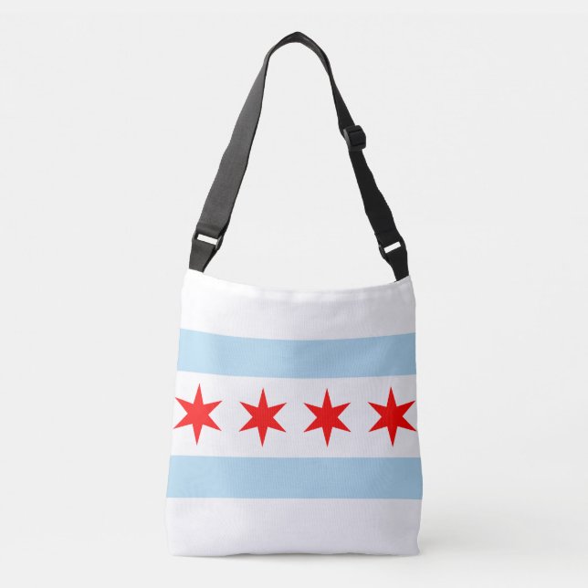 Sac Ajustable Drapeau de la ville de Chicago (Devant)