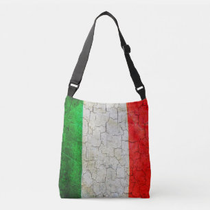 Sac Ajustable Drapeau de l'Italie fissurée
