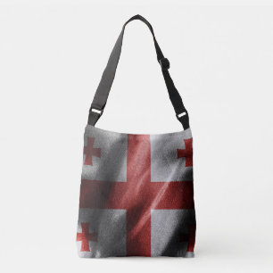 Sac Ajustable Drapeau de soie de Géorgie