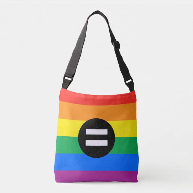 Sac Ajustable Drapeau des droits gays (Devant)