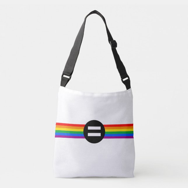 Sac Ajustable Drapeau des droits gays (Devant)