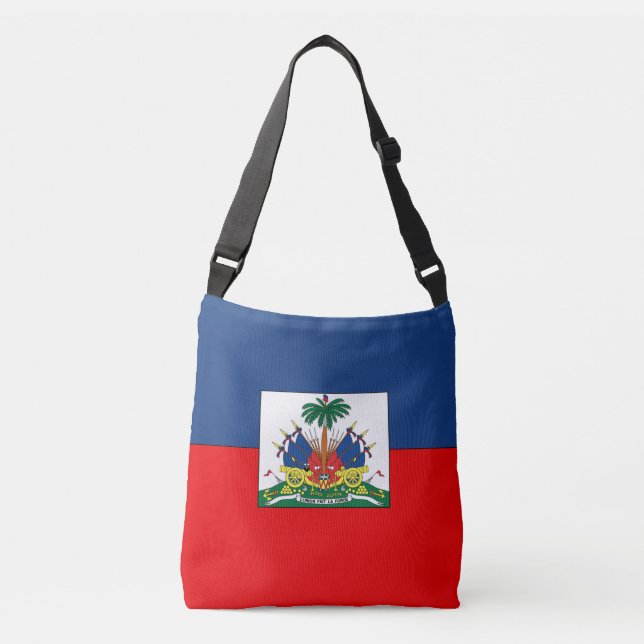 Sac Ajustable Drapeau du Haïti (Devant)