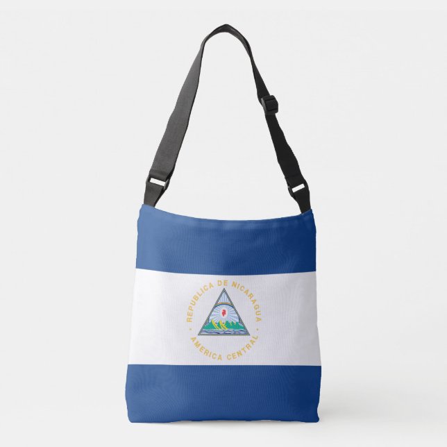 Sac Ajustable Drapeau du Nicaragua (Devant)