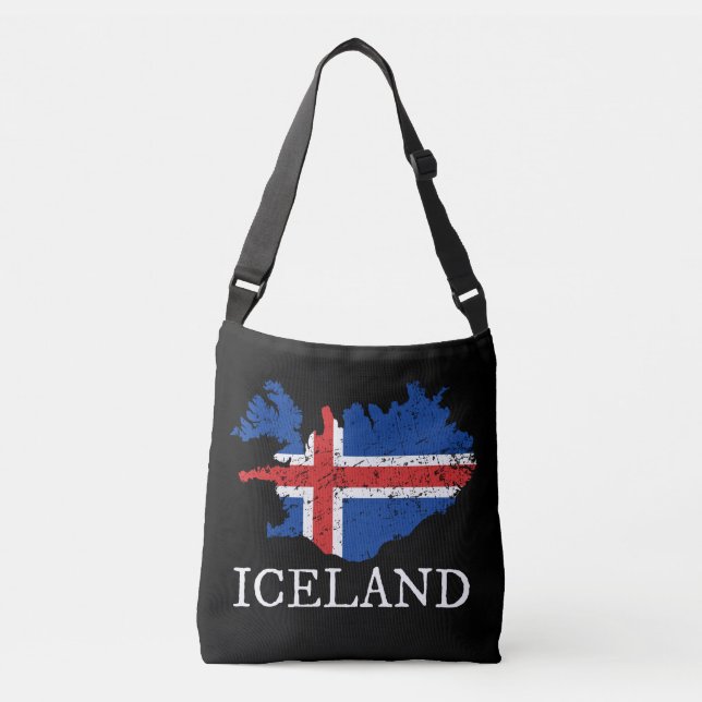 Sac Ajustable Drapeau Islande (Devant)