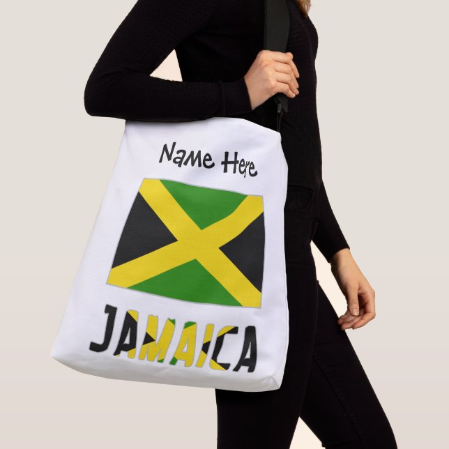 Sac Ajustable Drapeau jamaïcain personnalisé (De près)