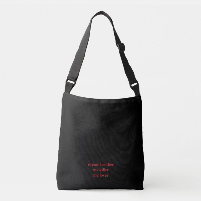 Sac Ajustable Dream Brother Placebo Band Design simple noir (Devant)