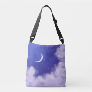Sac Ajustable Dreamy Night Sky avec Crescent Moon