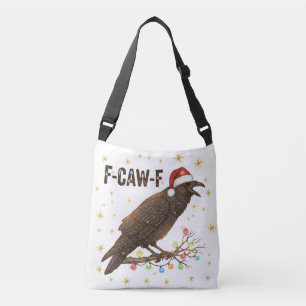 Sac Ajustable Drôle Noël Corbeau Corbeau F-CAW- F