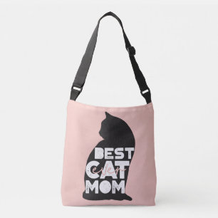 Sac Ajustable Drôle Rose Fête des Mères Meilleure Maman de Chat