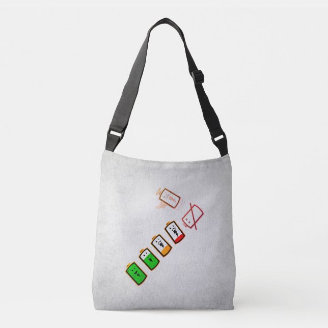 Sac Ajustable Durée de vie de la batterie - Retro Cool Edition m (Devant)