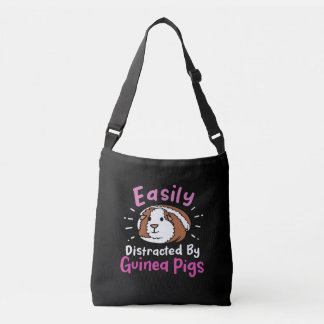 Sac Ajustable Easily Distracted by Guinée Pigs | Cute Pet