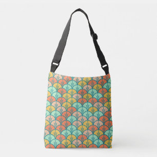 Sac Ajustable Echelle de poisson géométrique moderne et colorée