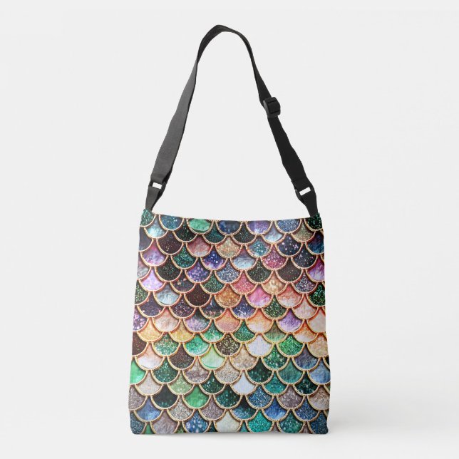 Sac Ajustable Echelles de sirène de Parties scintillant de luxe  (Dos)