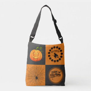 Sac Ajustable Échiquier d'Halloween