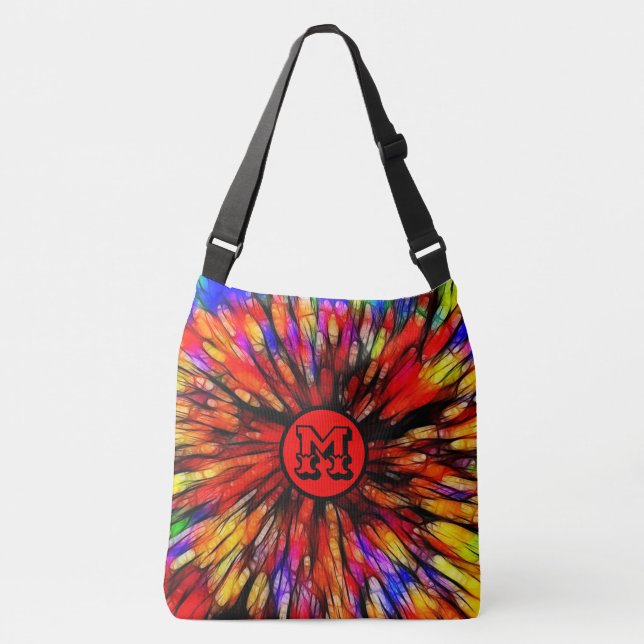 Sac Ajustable Éclatement de couleur monogramme (Devant)