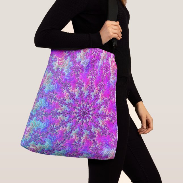 Sac Ajustable Éclatement Super fractal psychédélique coloré (De près)