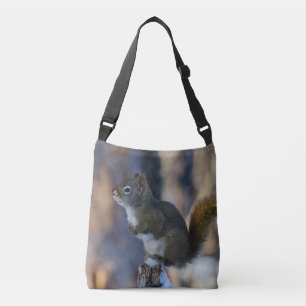 Sac Ajustable Écureuil de la forêt hivernale Nature