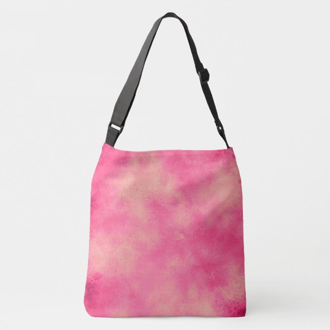 Sac Ajustable Effet nuage tempête élégant rose (Dos)